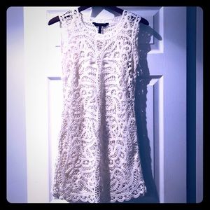 BCBG maxazria ivory summer dress